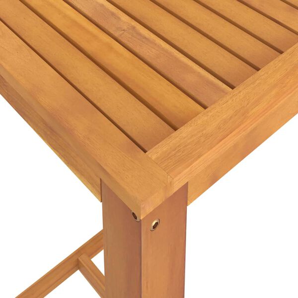 vidaXL 9 Piece Garden Bar Set Solid Wood Acacia