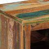vidaXL Shoe Cabinet Brown 110 x 35 x 40 cm Solid Reclaim wood