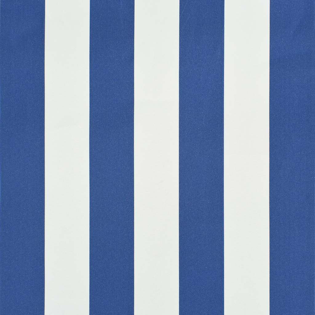 vidaXL Retractable Awning 200x150 cm Blue and White