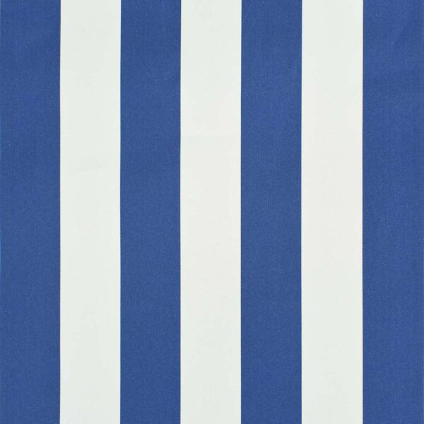 vidaXL Retractable Awning 200x150 cm Blue and White