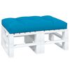 vidaXL Pallet Cushion Blue 120x80x12 cm Fabric