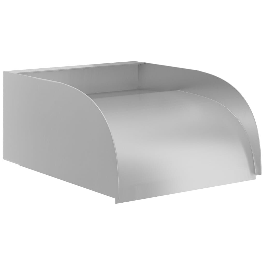 vidaXL Waterfall 30x34x14 cm Stainless Steel 304