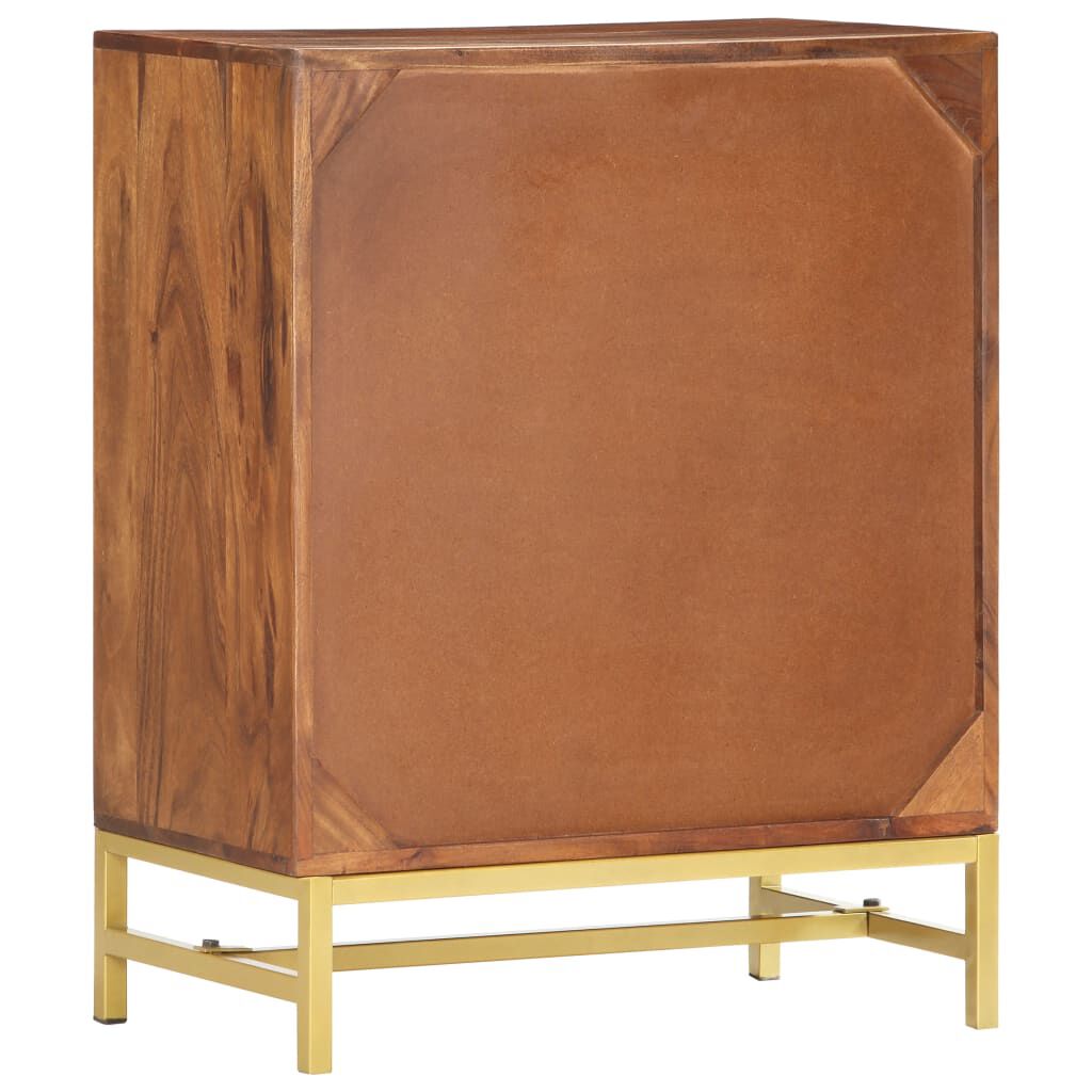 vidaXL Sideboard 60x35x75 cm Solid Acacia Wood