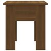 vidaXL Coffee Table Brown Oak 40x40x42 cm Engineered Wood