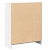 vidaXL Bookshelf White 60x24x76 cm Engineered Wood