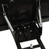 vidaXL Snow Plough for ATV 150x38 cm Black