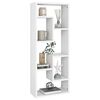 vidaXL Wall Shelf White 36x16x90 cm Engineered Wood
