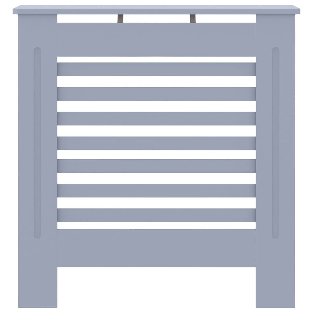 vidaXL MDF Radiator Cover Grey 78 cm