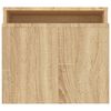 vidaXL Coffee Table Set Sonoma Oak 100x48x40 cm Engineered Wood