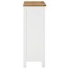 vidaXL Wine Cabinet 72x32x90 cm Solid Oak Wood