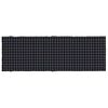 vidaXL Sun Lounger Cushion Black Check Pattern Oxford Fabric