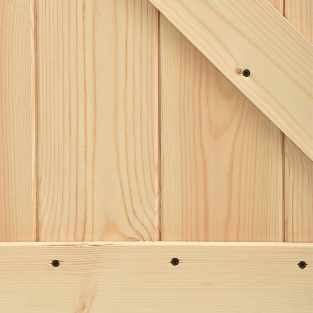 vidaXL Door NARVIK 70x210 cm Solid Wood Pine
