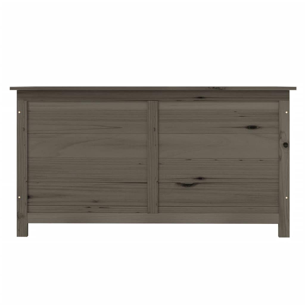 vidaXL Outdoor Cushion Box Anthracite 100x50x56 cm Solid Wood Fir