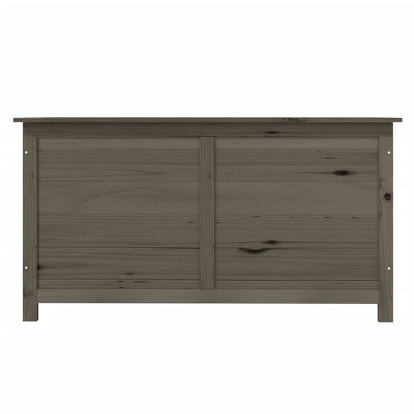 vidaXL Outdoor Cushion Box Anthracite 100x50x56 cm Solid Wood Fir
