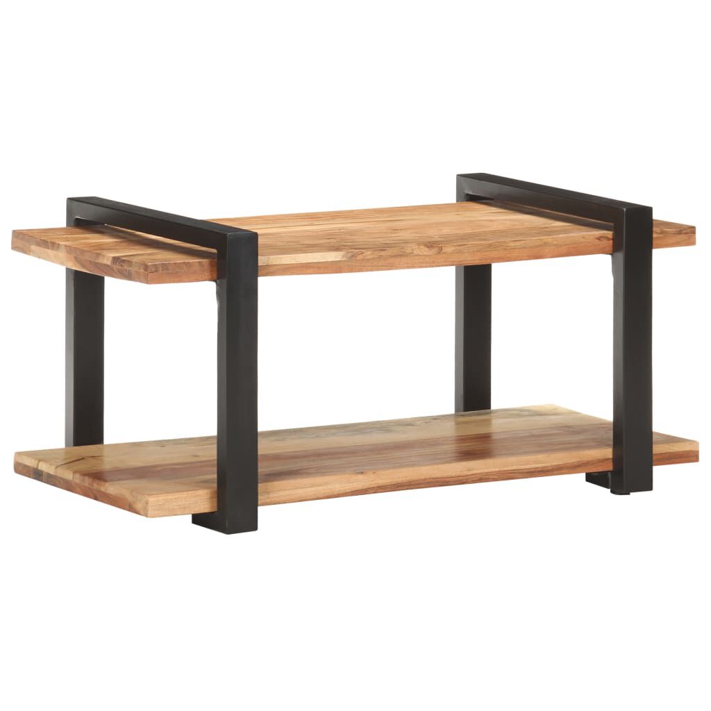 vidaXL TV Cabinet 90x40x40 cm Solid Acacia Wood