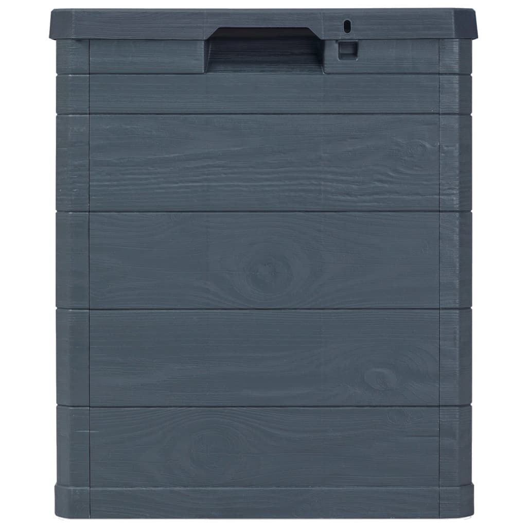 vidaXL Garden Storage Box 90 L Anthracite