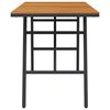vidaXL Dining Table Brown 110 x 55 x 62 cm Solid Acacia wood