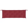 vidaXL Garden Bench Cushion Wine Red 150x50x7 cm Oxford Fabric