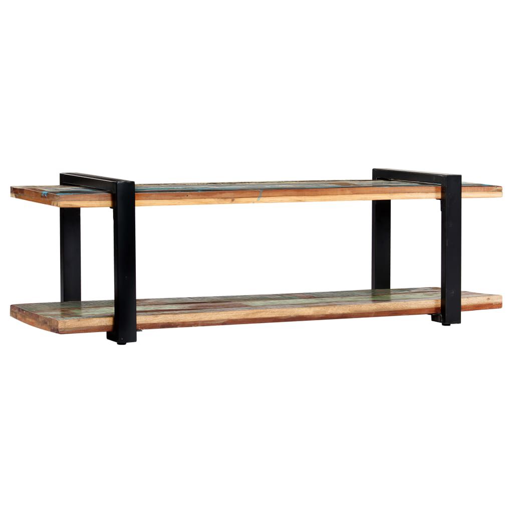 vidaXL TV Cabinet 130x40x40 cm Solid Reclaimed Wood