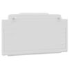 vidaXL Headboard Cushion "Viana" White 100 cm Faux Leather