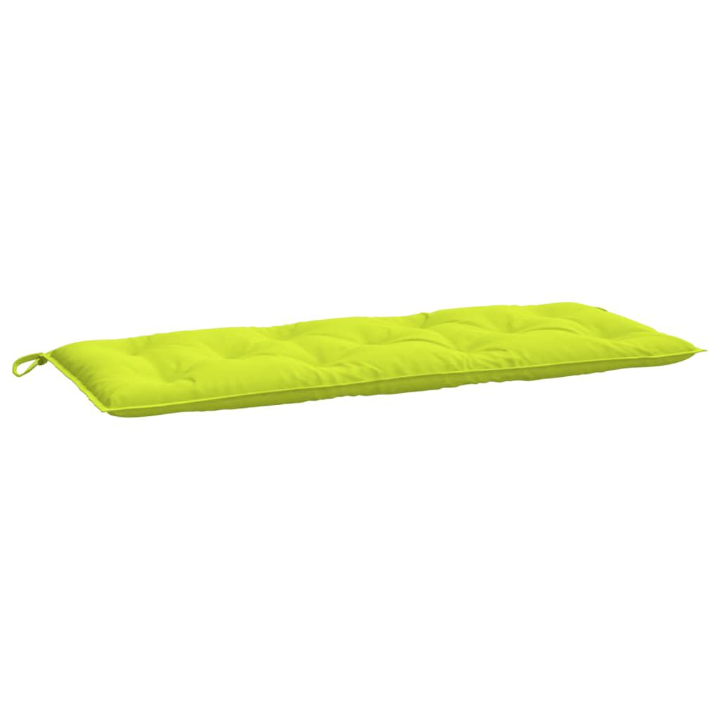 vidaXL Garden Bench Cushion Bright Green 120x50x7cm Oxford Fabric