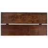 vidaXL Bar Table Solid Reclaimed Wood Dark Brown 150x70x107 cm
