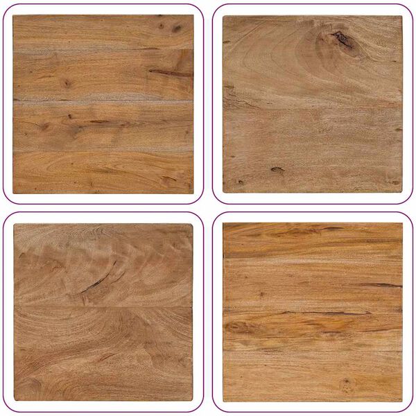 vidaXL Log Coffee Table 40x40x40 cm Mixed Recycled Wood