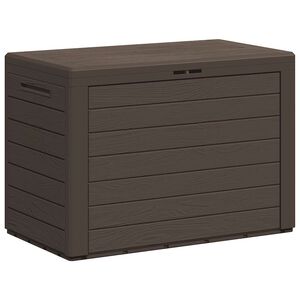 vidaXL Garden Storage Box Brown 78x44x55 cm
