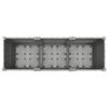 vidaXL Raised Bed 120x40x38 cm Polypropylene