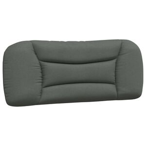 vidaXL Headboard Cushion "Hvar" Dark Grey 100 cm Fabric