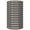 vidaXL Garden Planter Galvanised Steel 40x40x68 cm Grey