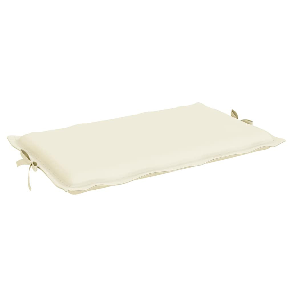 vidaXL Sun Lounger Cushion Cream 186x58x4cm Oxford Fabric