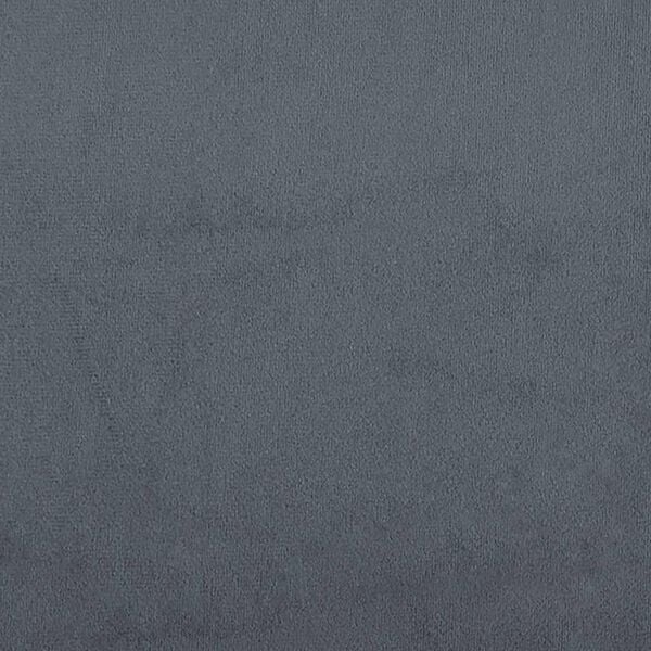 vidaXL Bed Frame without Mattress Dark Grey Double Velvet