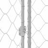 vidaXL Dog Cage Silver 600 x 200 x 256 cm Galvanised Steel