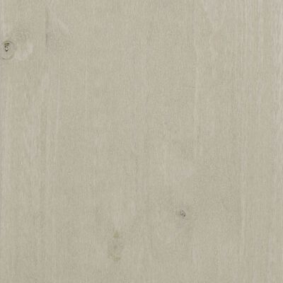 vidaXL Sideboard HAMAR White 79x40x80 cm Solid Wood Pine