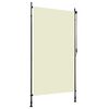 vidaXL Outdoor Roller Blind 120x270 cm Cream