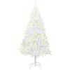 vidaXL Artificial Pre-lit Christmas Tree with Thick Branches White 150 cm