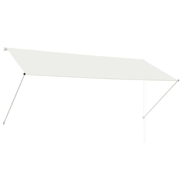 vidaXL Retractable Awning 300x150 cm Cream