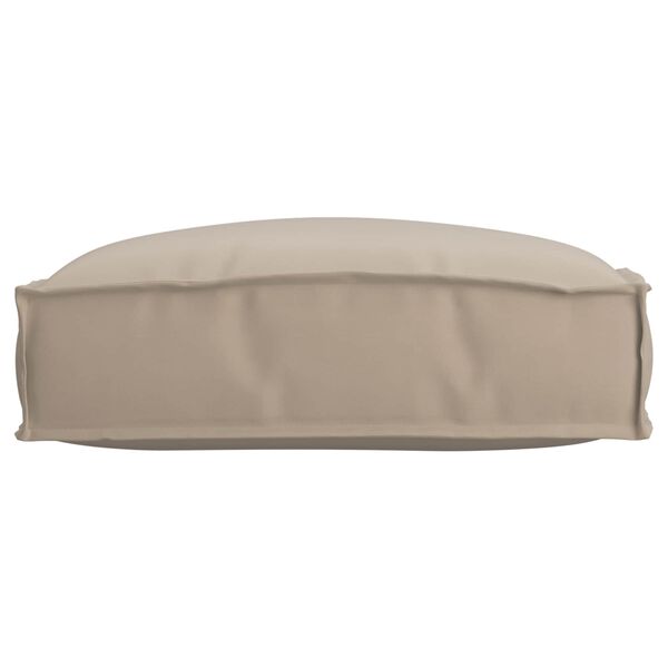 vidaXL Cushion Taupe 50 x 50 x 12 cm Oxford Fabric