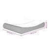 vidaXL Outdoor Lounge Bed Poly Rattan Beige