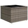 vidaXL 8 Piece Garden Sofa Set with Cushions Grey Poly Rattan