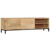 vidaXL TV Cabinet 145x30x41 cm Solid Mango Wood