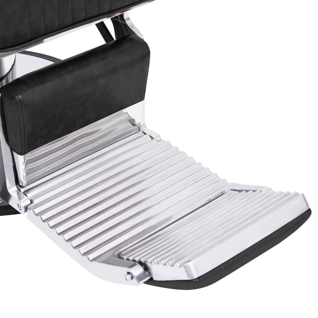 vidaXL Barber Chair Black 68x69x116 cm Faux Leather