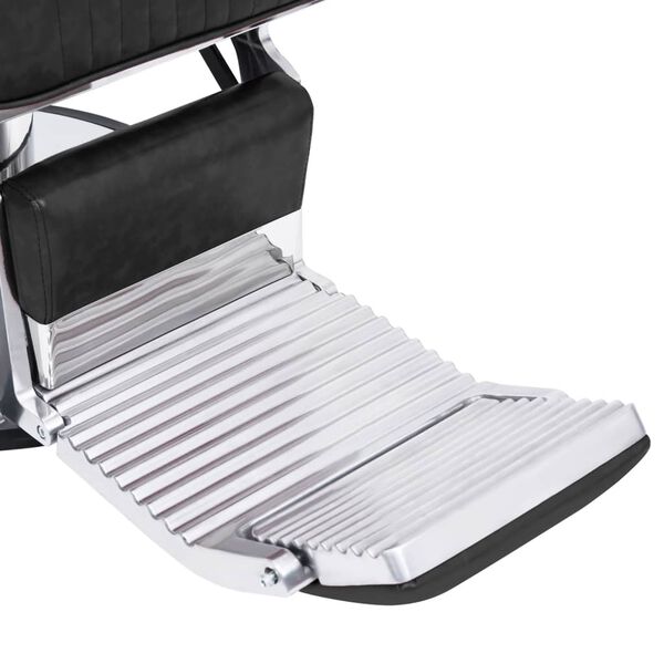 vidaXL Barber Chair Black 68x69x116 cm Faux Leather