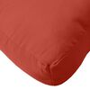 vidaXL Pallet Cushion Melange Red 60x60x9.5 cm Fabric
