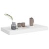 vidaXL Floating Wall Shelf White 50x23x3.8 cm MDF