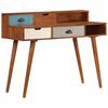 vidaXL Writing Desk 110x50x90 cm Solid Acacia Wood