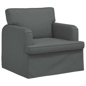 vidaXL Sofa Dark Grey 84 x 80 x 85 cm Fabric