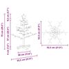 vidaXL Wooden Christmas Tree with Stand Brown 75 cm Solid pine wood