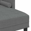 vidaXL Sofa Set Dark Grey 173 x 131 x 67 cm Fabric